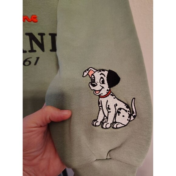 Olive Green Graphic Sweatshirt - Picture 2 of 5